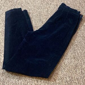 Vintage Casual Corner Women’s Velvet Black Pants Size 6
